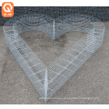 ASTM A975 standard hot galvanized mesh for gabion walls with CE certificate for garden